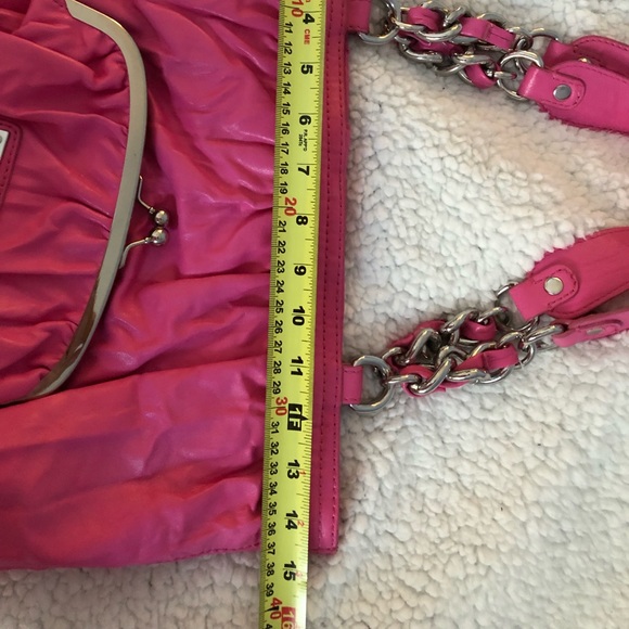 Pink Guess shoulder chain strap bag - Picture 4 of 13